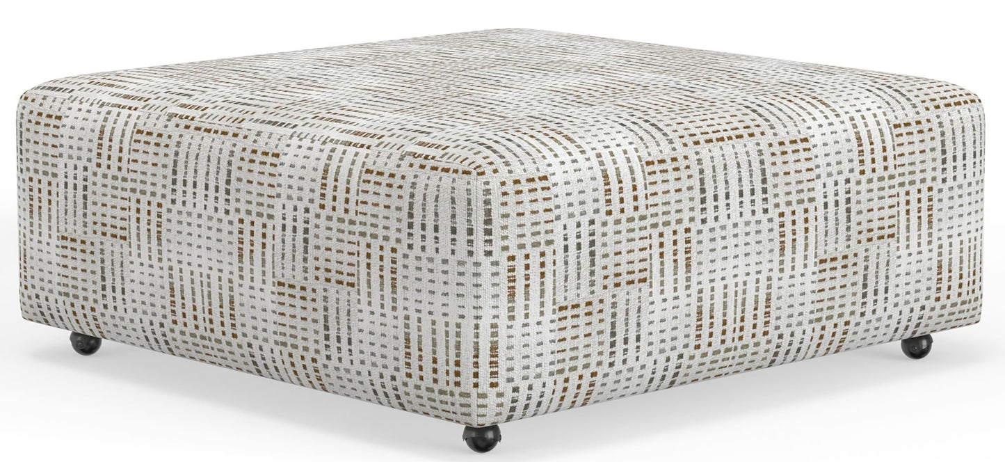 Kellen - Castered Cocktail Ottoman - Hornell Furniture Outlet