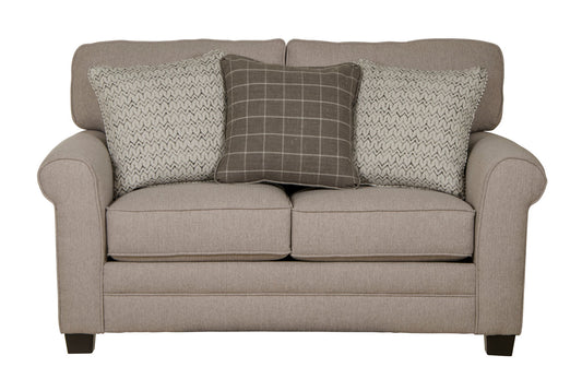 Lewiston - Loveseat - Cement - Hornell Furniture Outlet