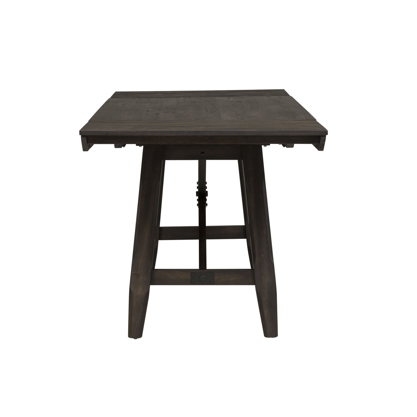 Double Bridge - Trestle Table - Dark Brown - Hornell Furniture Outlet