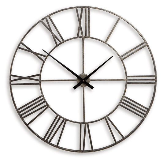 Paquita - Wall Clock - Hornell Furniture Outlet