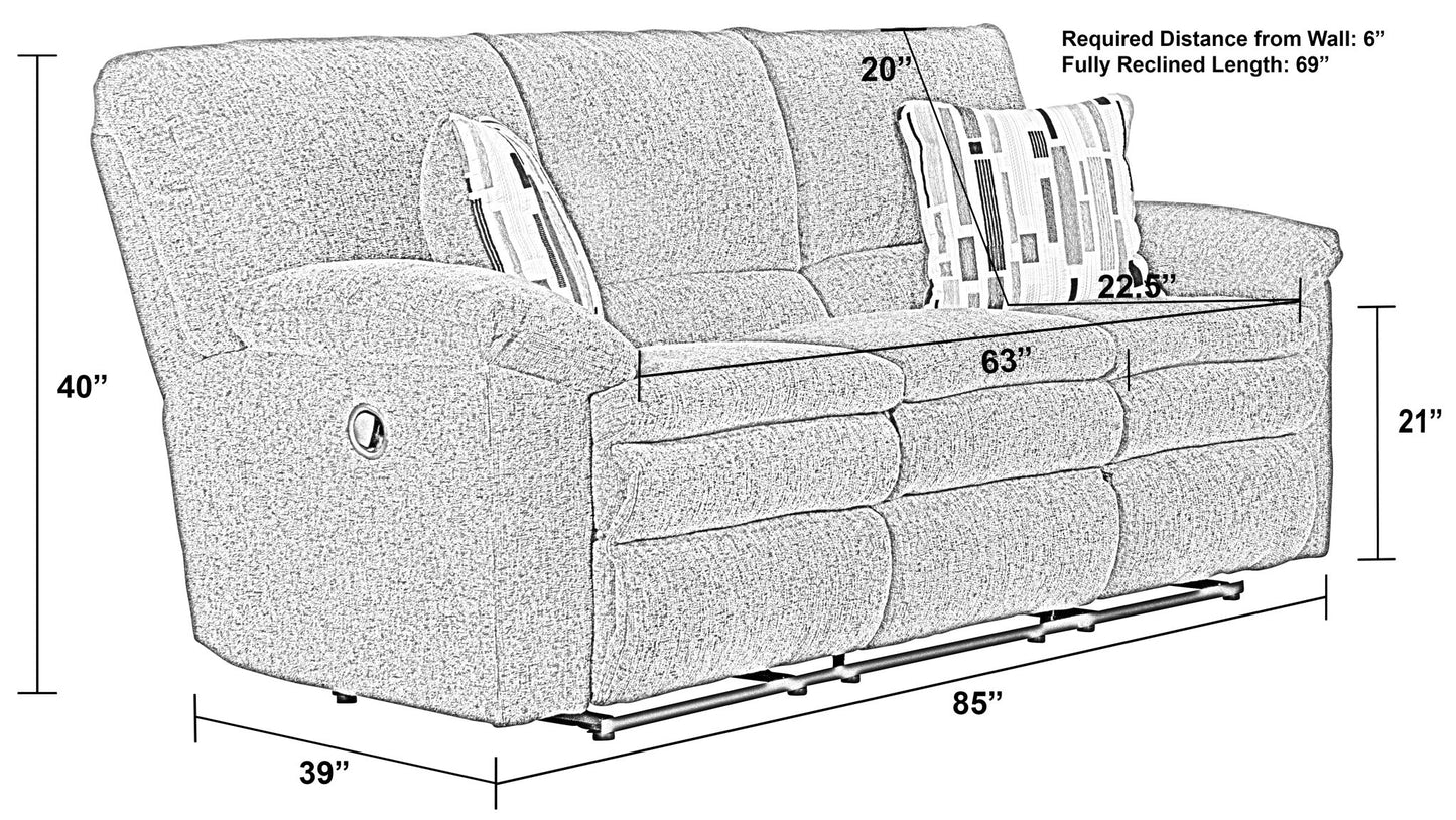 Tosh - Reclining Sofa - Hornell Furniture Outlet