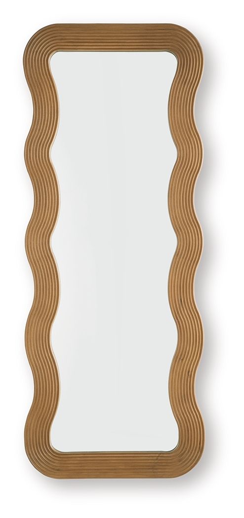 Ellisonville - Brown - Floor Mirror - Hornell Furniture Outlet
