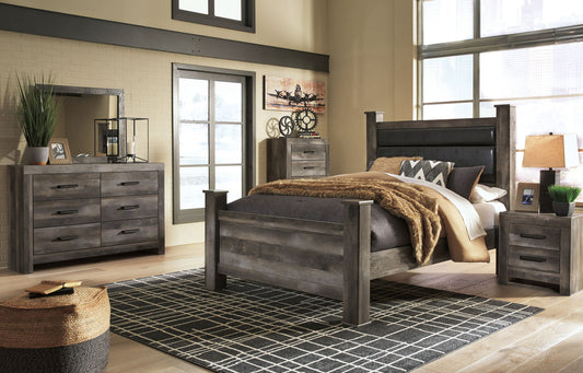 Wynnlow - Poster Bed - Hornell Furniture Outlet
