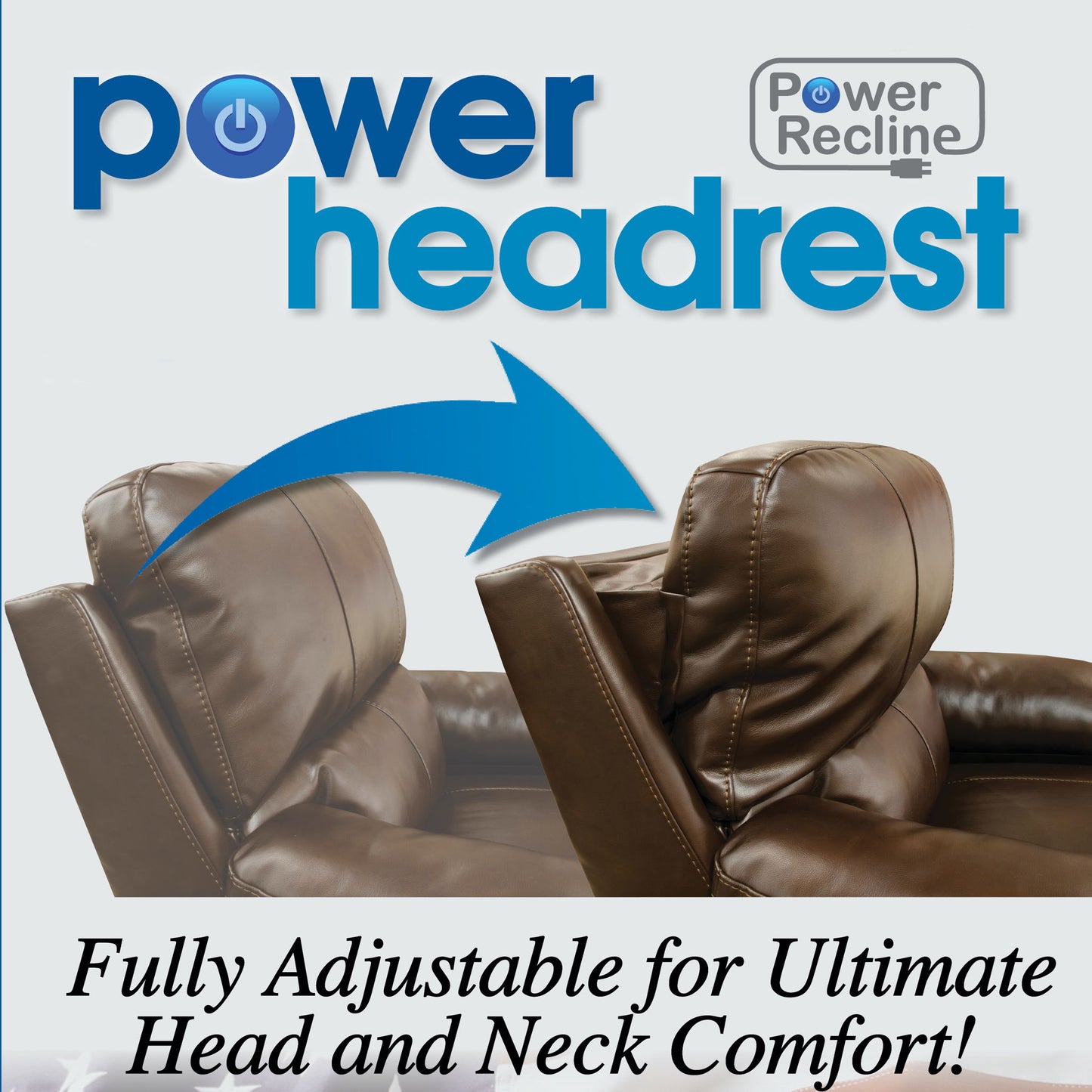 Unity - Power Headrest Power Rocker Recliner With CR3 Heat/Massage - Hornell Furniture Outlet