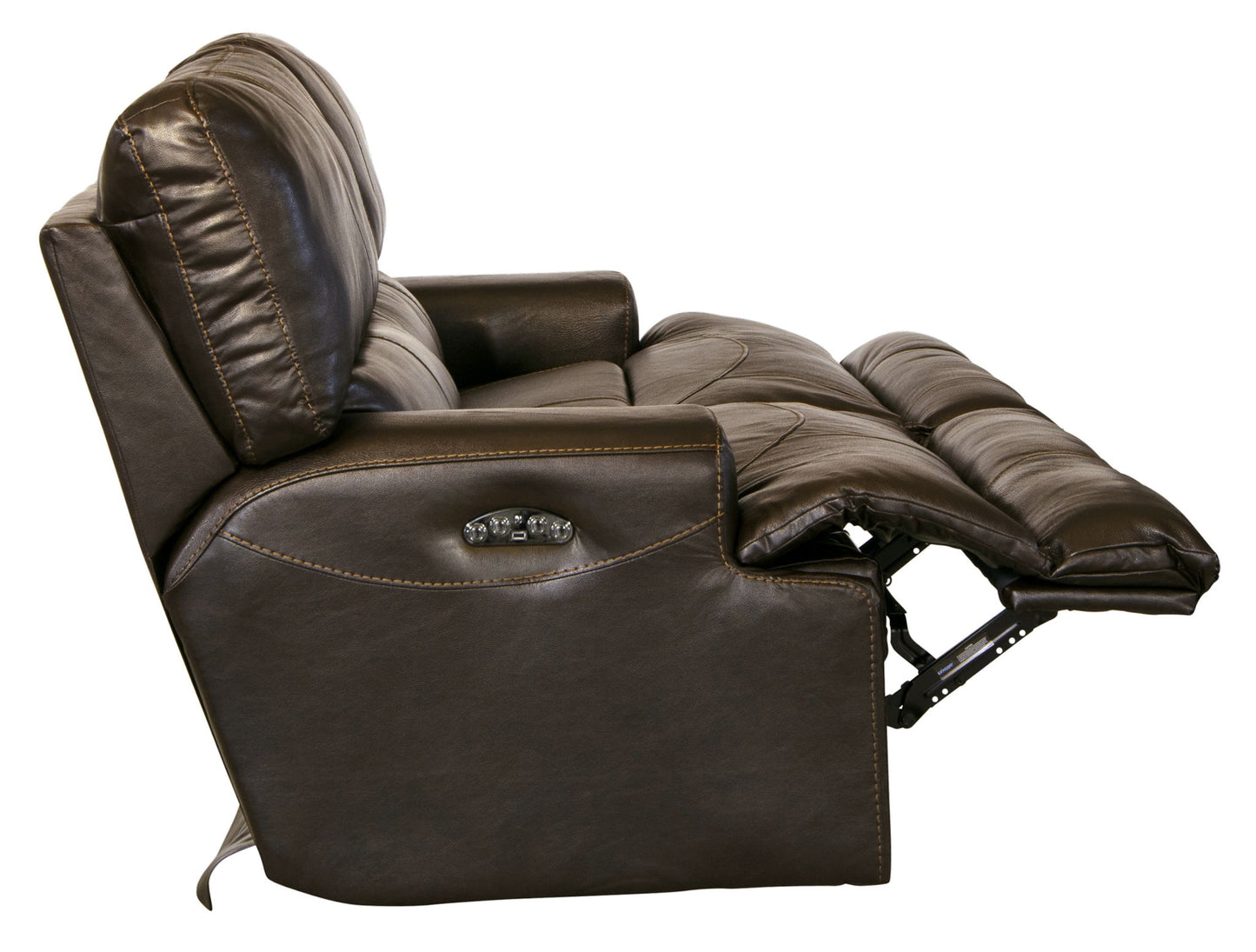 Wembley - Power Headrest Power Lay Flat Reclining Sofa - Hornell Furniture Outlet