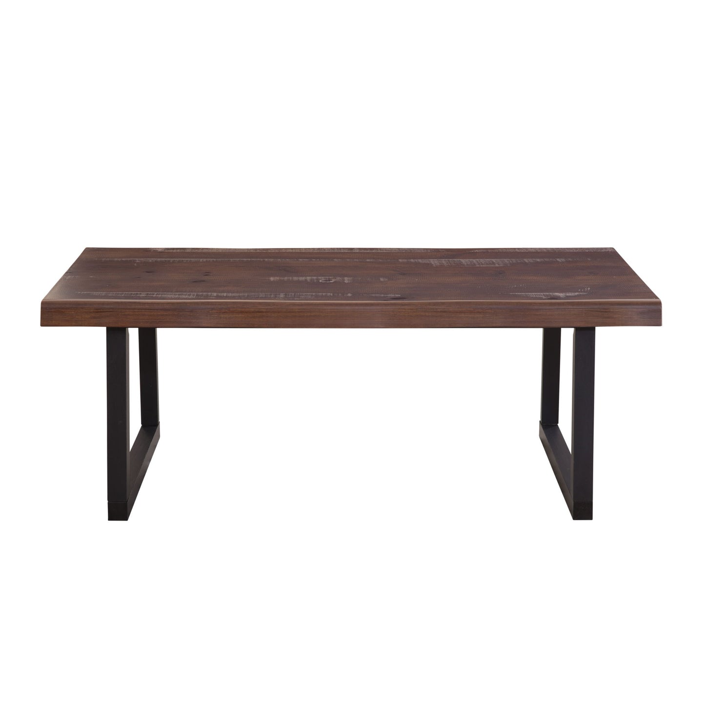 Jennings - Live Edge Cocktail - Brown - Hornell Furniture Outlet