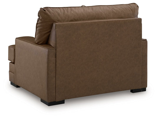 VillaCourt - Caramel - Chair And A Half - Hornell Furniture Outlet