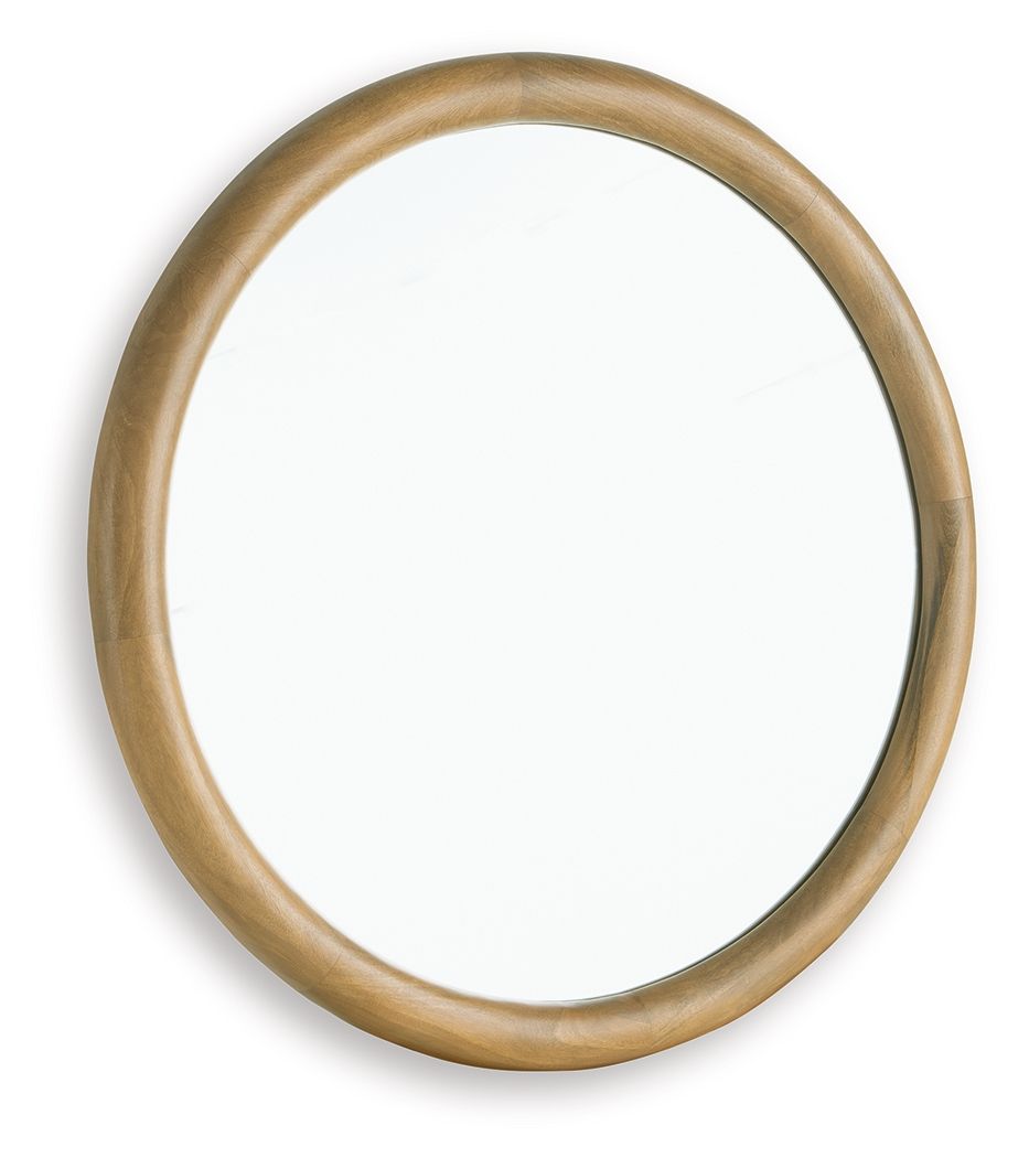 Yadiel - Brown - Accent Mirror - Hornell Furniture Outlet
