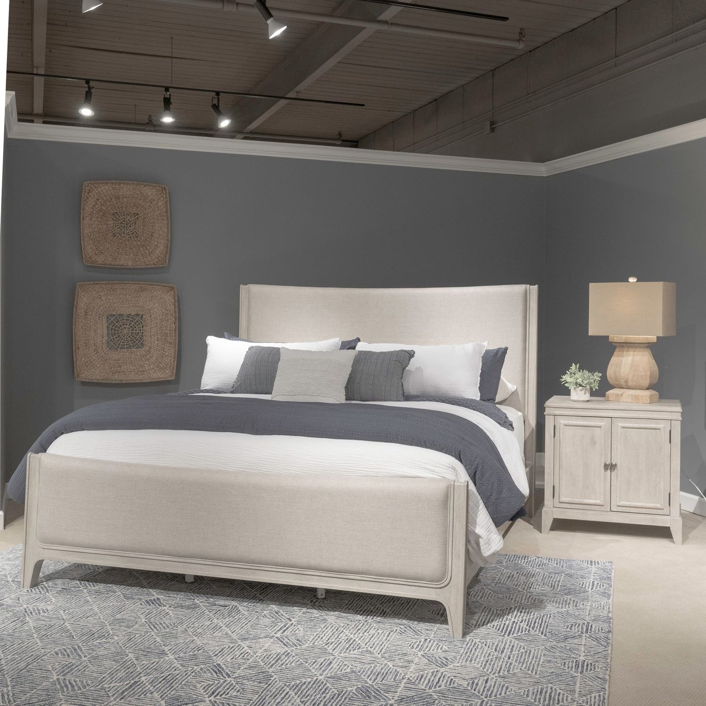 New Haven - Upholstered Bed - Hornell Furniture Outlet