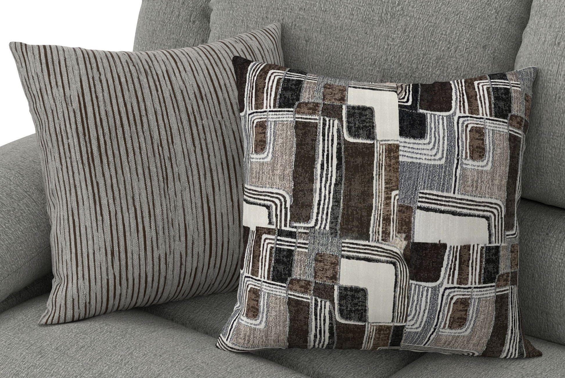 Quinn - 3 Piece Reclining Sectional With 4 Reclining Seats, Storage Arms, Storage Console With Lights, And Drop Down Table - Nature - Hornell Furniture Outlet