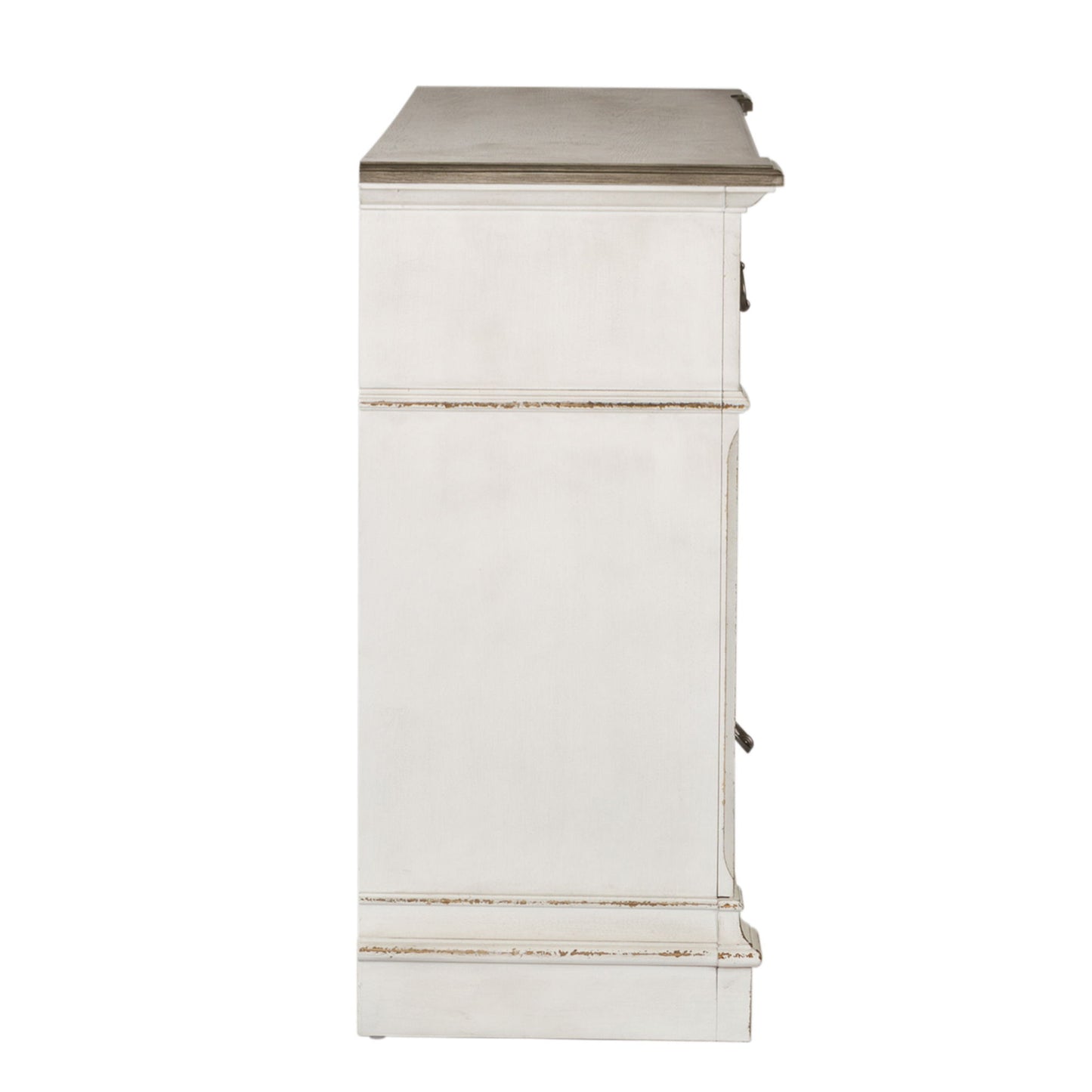 Abbey Park - 7 Drawer Dresser - White - Hornell Furniture Outlet