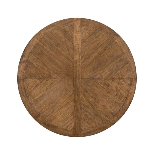 Harrison Heights - Pedestal Table Set - Sienna - Hornell Furniture Outlet