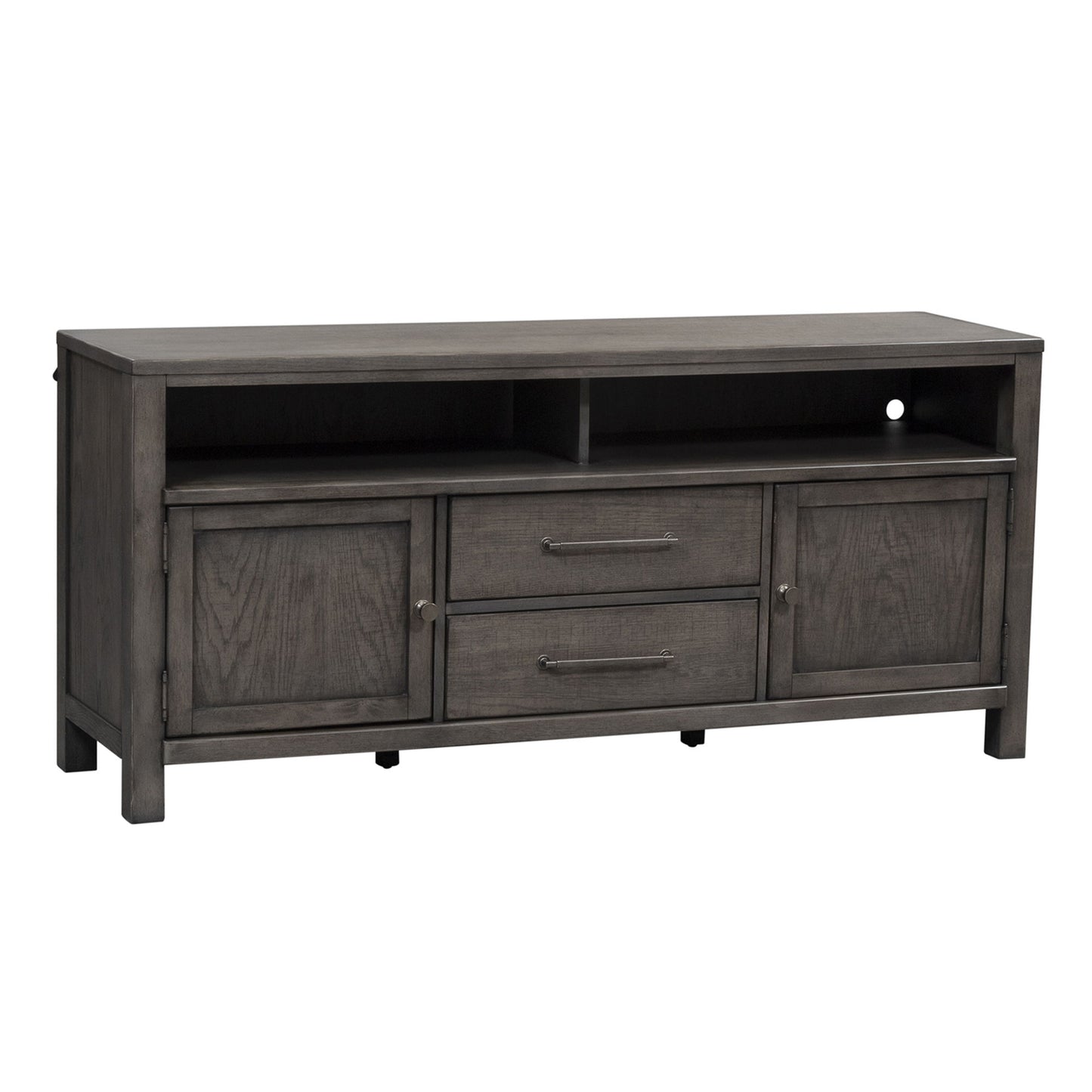 Modern Farmhouse - Entertainment Console - 66" - Hornell Furniture Outlet