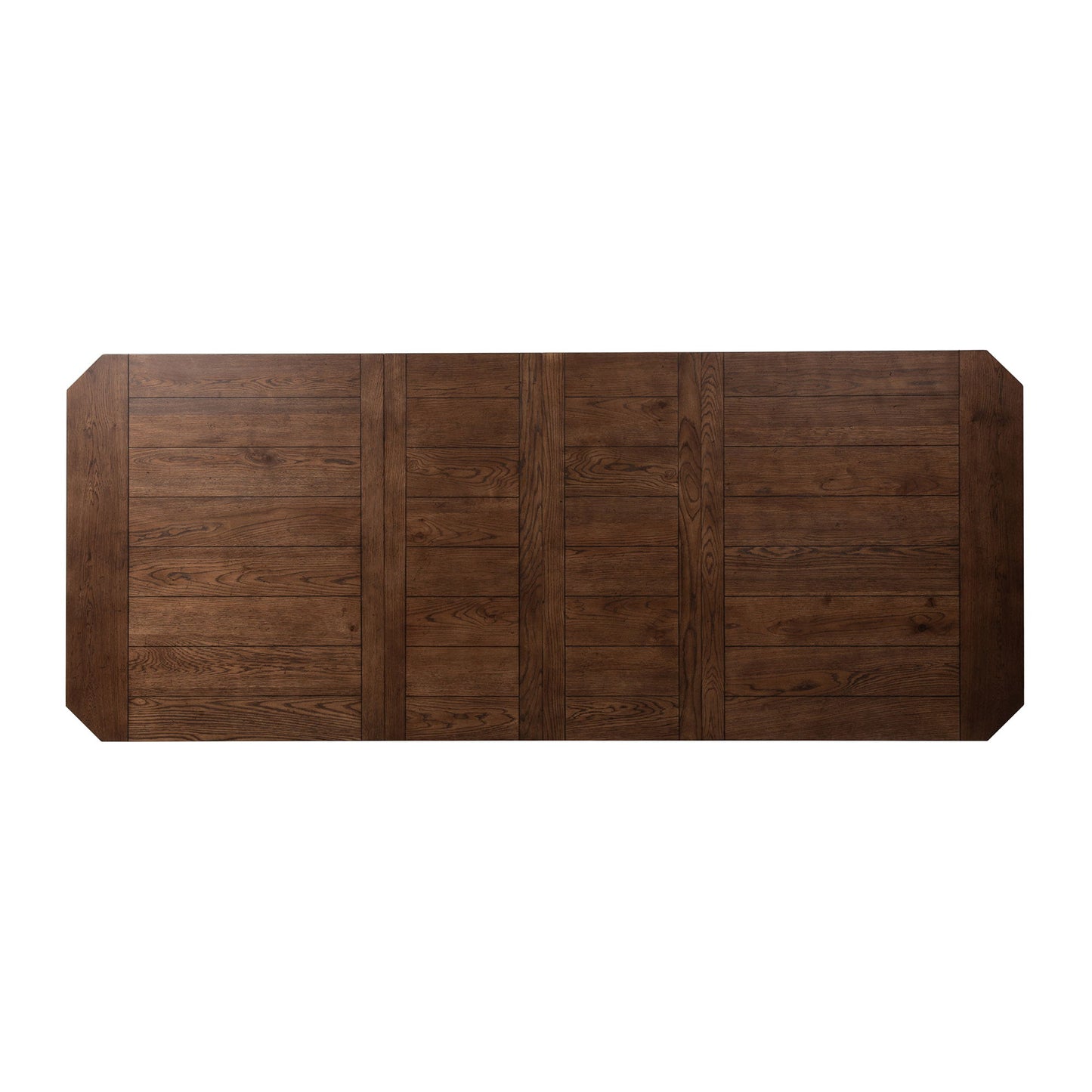 Hearthstone Ridge - Rectangular Leg Table - Dark Brown - Hornell Furniture Outlet