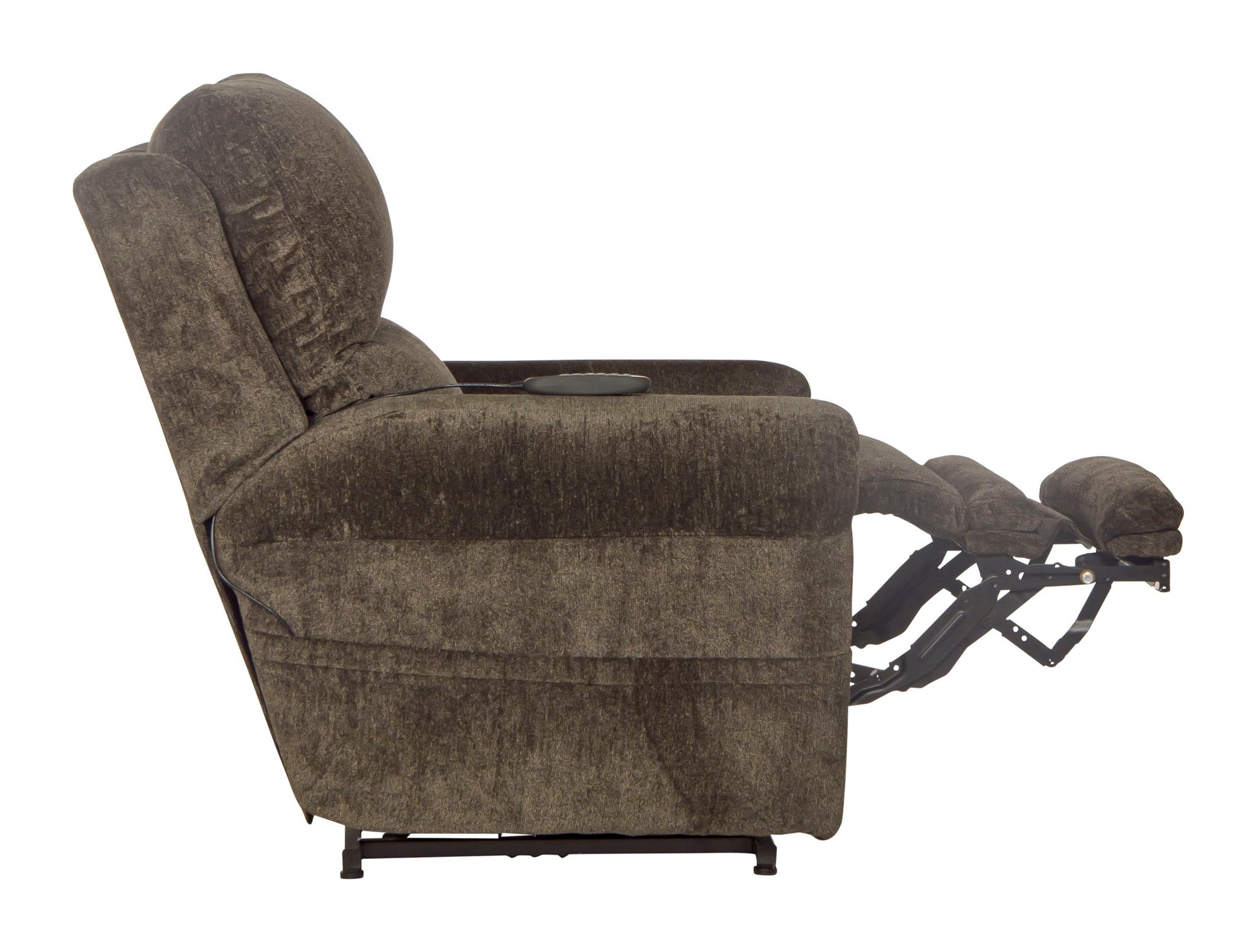 Warner - Power Headrest With Lumbar Power Lay Flat Recliner - Hornell Furniture Outlet