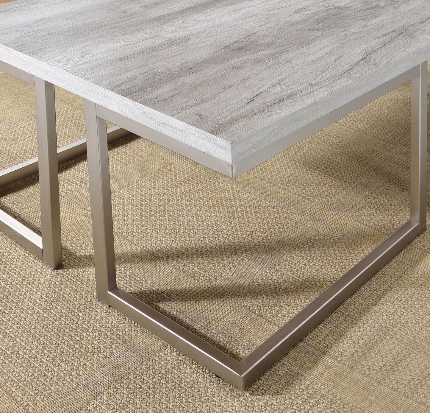 David - Cocktail Table - White - Hornell Furniture Outlet