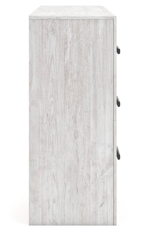 Cayboni - Whitewash - Six Drawer Dresser - Hornell Furniture Outlet