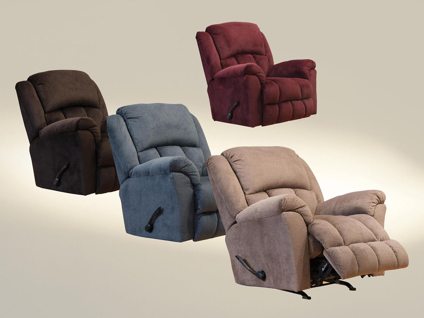 Bingham - Rocker Recliner With Deluxe Heat & Massage - Hornell Furniture Outlet