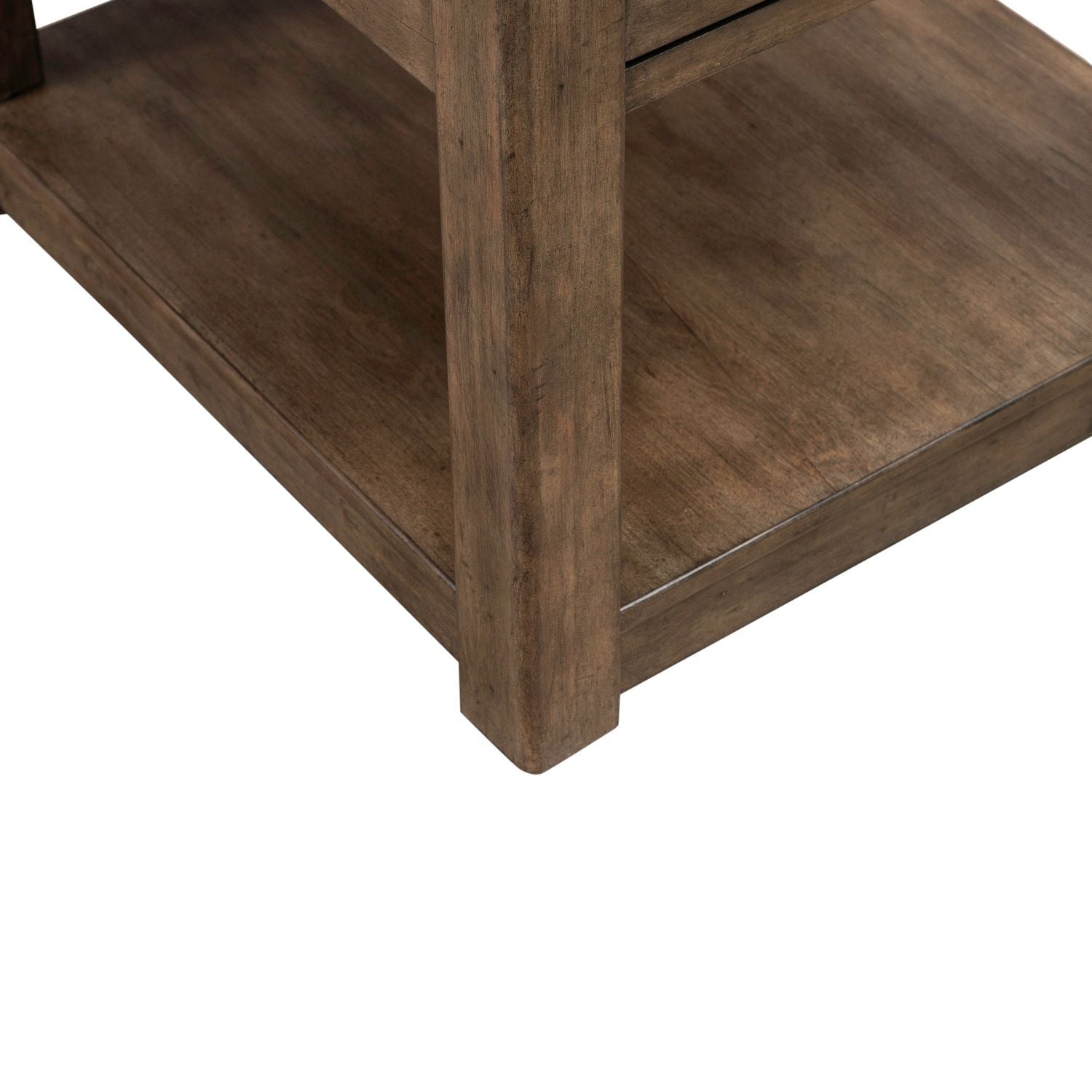 Broadmore - Drawer End Table - Brown - Hornell Furniture Outlet
