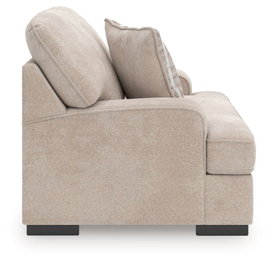 High Profile - Chair and a Half - Taupe - Hornell Furniture Outlet