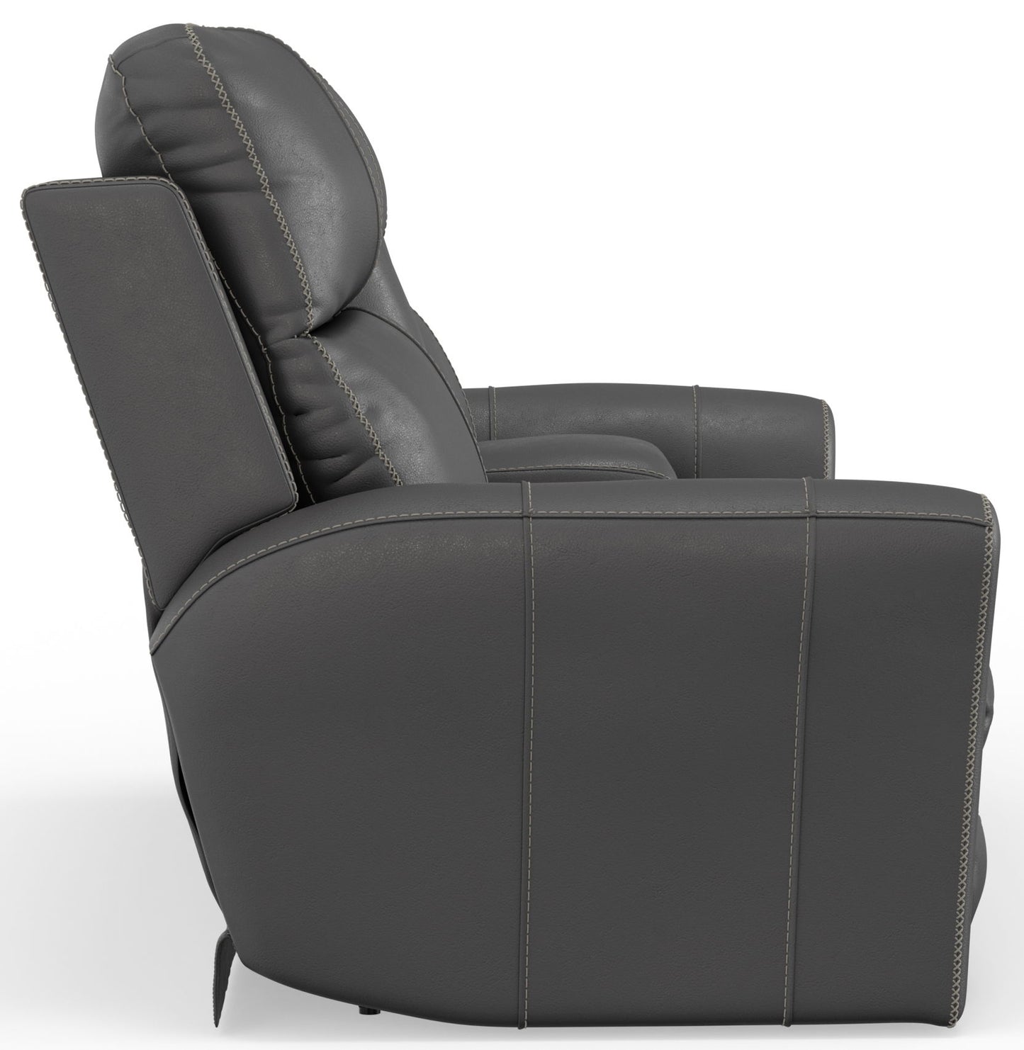 Fredda - Power Recliner Console Loveseat - Hornell Furniture Outlet