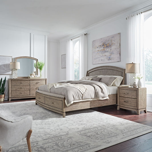 Avalon - Panel Bedroom Set - Hornell Furniture Outlet