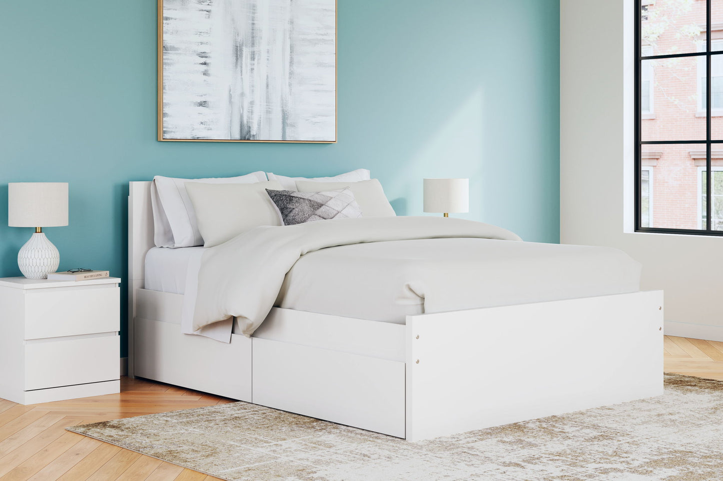 Onita - Panel Platform Bed - Hornell Furniture Outlet