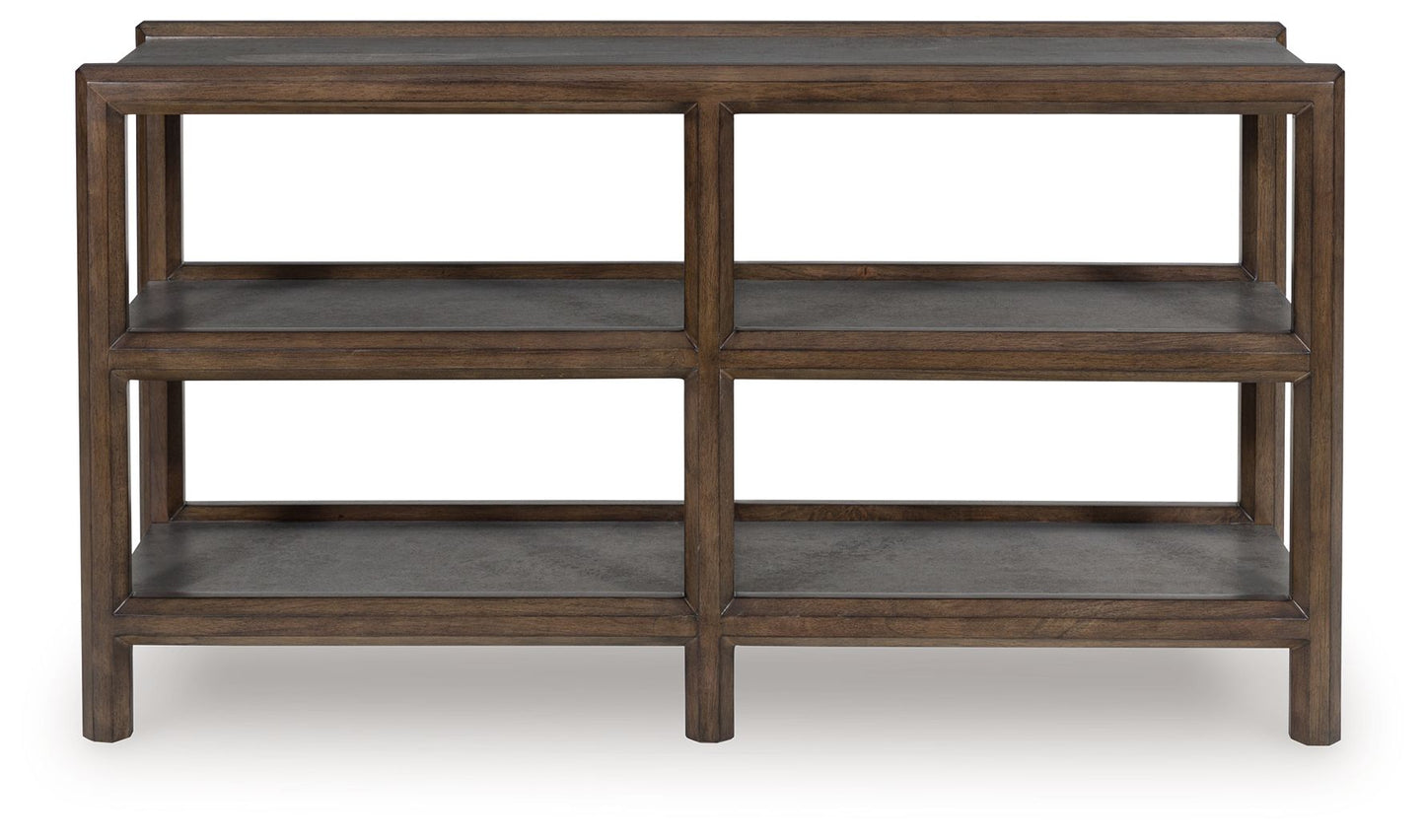 Kallenny - Brown / Gray - Sofa Table - Hornell Furniture Outlet