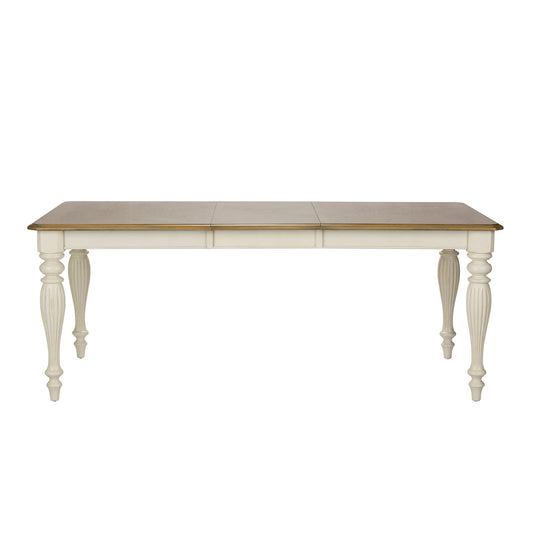 Cumberland Creek - Rectangular Leg Table - White - Hornell Furniture Outlet