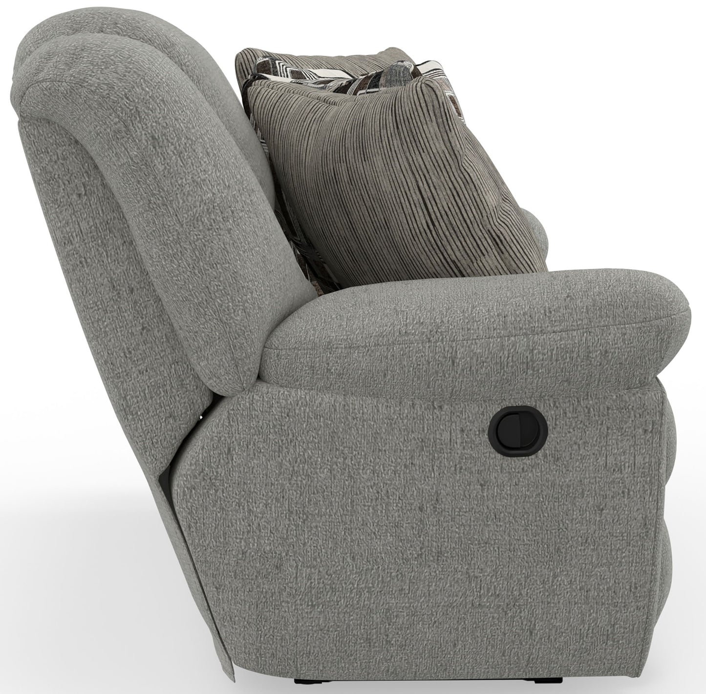 Trifecta - Sofa With 3 Recliners and Drop Down Table - Hornell Furniture Outlet