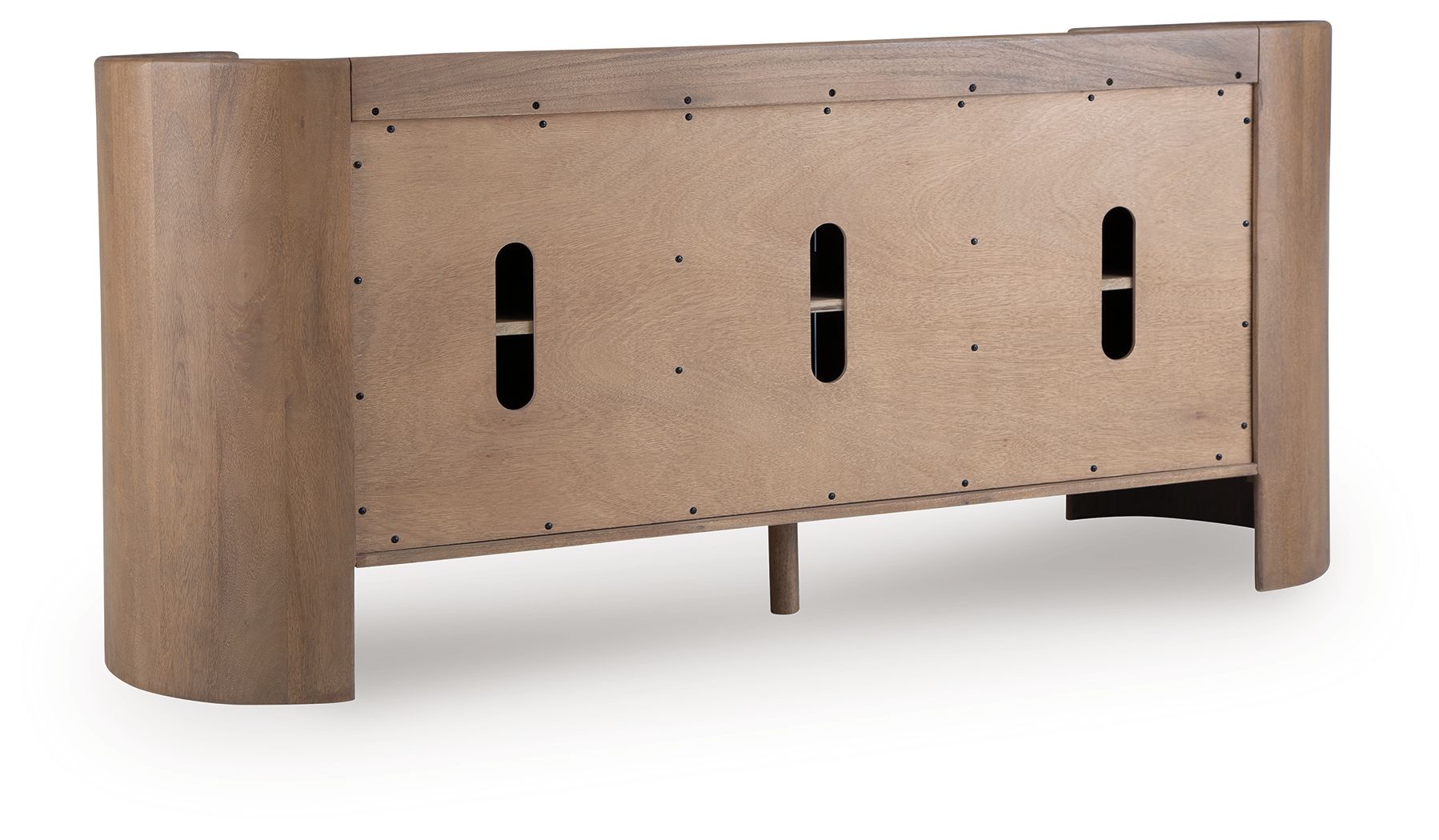 Fitzroy - Brown / White - Accent Cabinet - Hornell Furniture Outlet