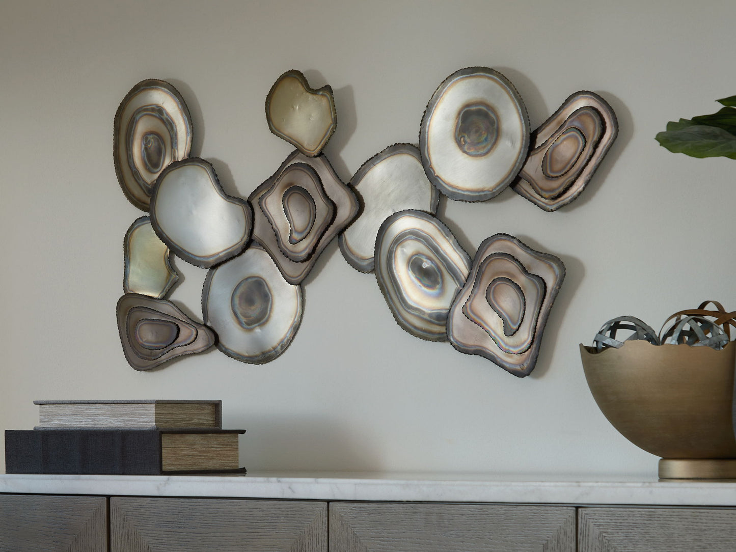 Worthman - Multi - Wall Decor - Hornell Furniture Outlet