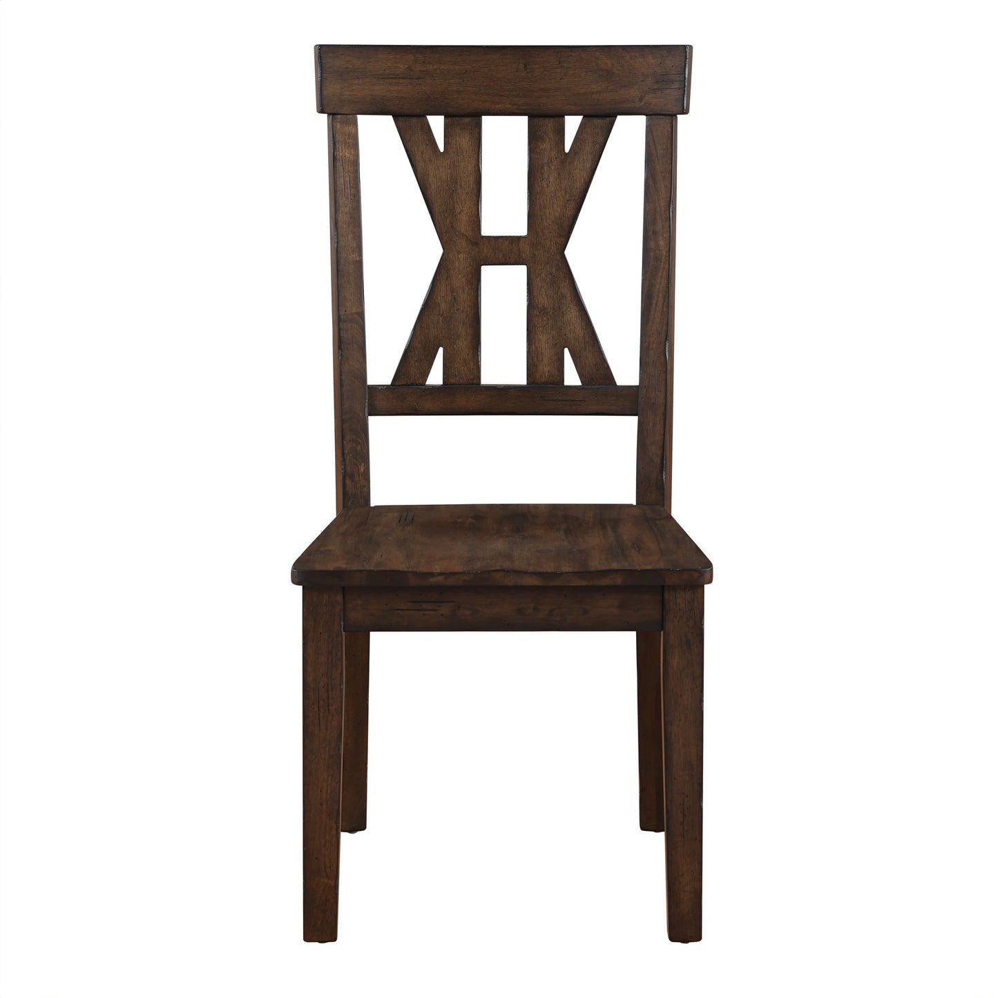 Auburn - Side Chair (Set of 2) - Dark Brown - Hornell Furniture Outlet