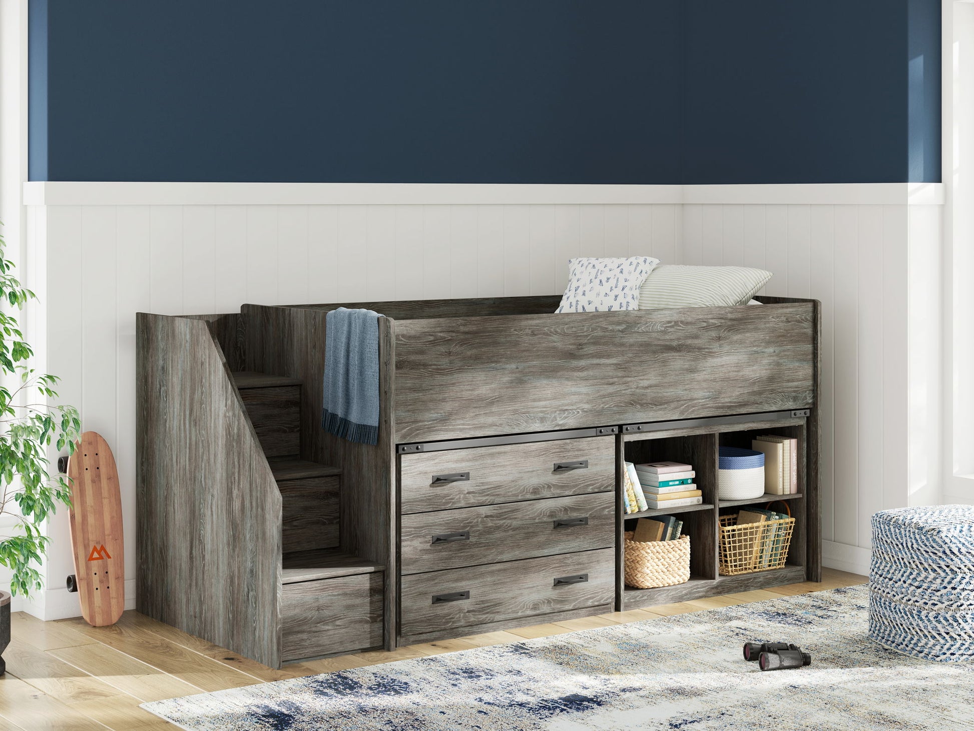 Frandern - Loft Bed - Hornell Furniture Outlet