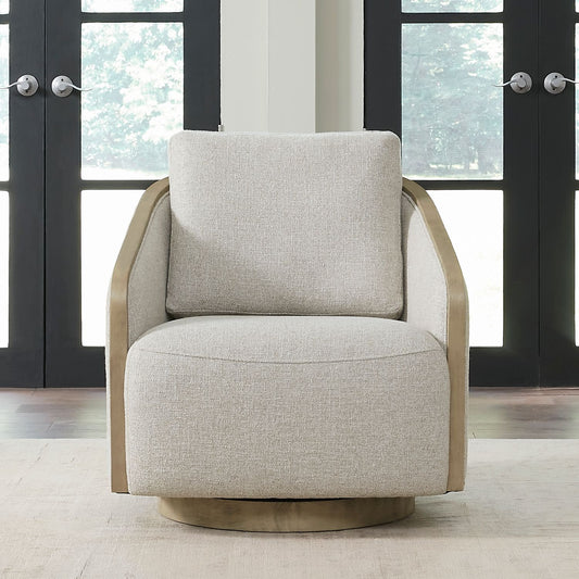 Nora - Upholstered Swivel Accent Chair - Hornell Furniture Outlet