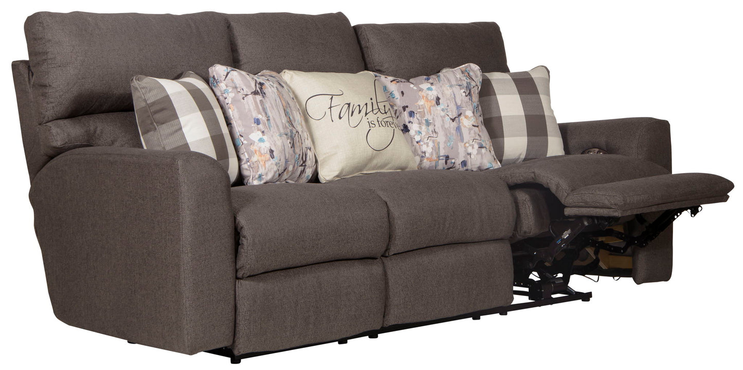 Searsport - Power Headrest Reclining Sofa - Hornell Furniture Outlet