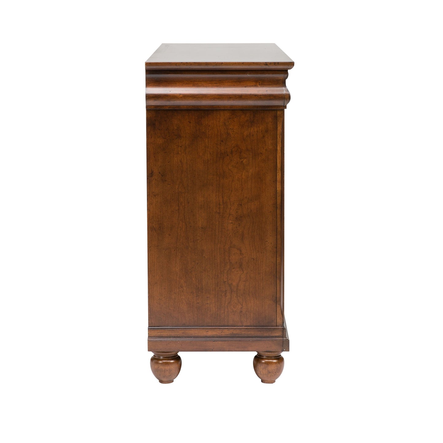 Rustic Traditions - 8 Drawer Dresser - Dark Brown - Hornell Furniture Outlet
