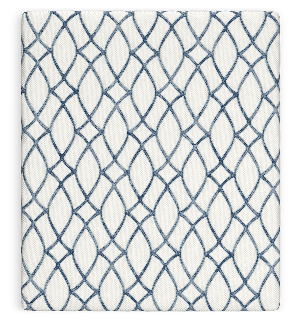 12 Inch Chime Elite 2.0 - White / Blue - California King Mattress - Hornell Furniture Outlet