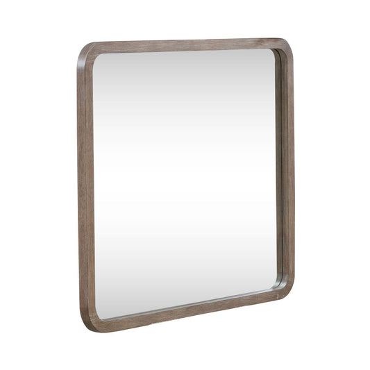 South Bend - Landscape Mirror - Brown - Hornell Furniture Outlet