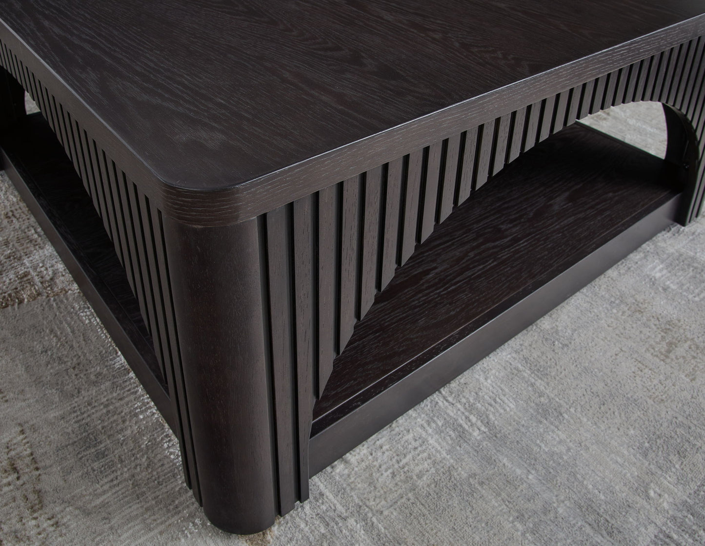 Yellink - Black - Square Cocktail Table - Hornell Furniture Outlet