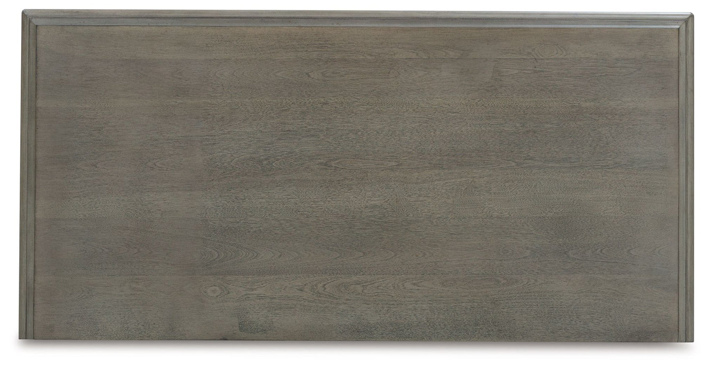 Lexorne - Gray - Five Drawer Chest - Hornell Furniture Outlet