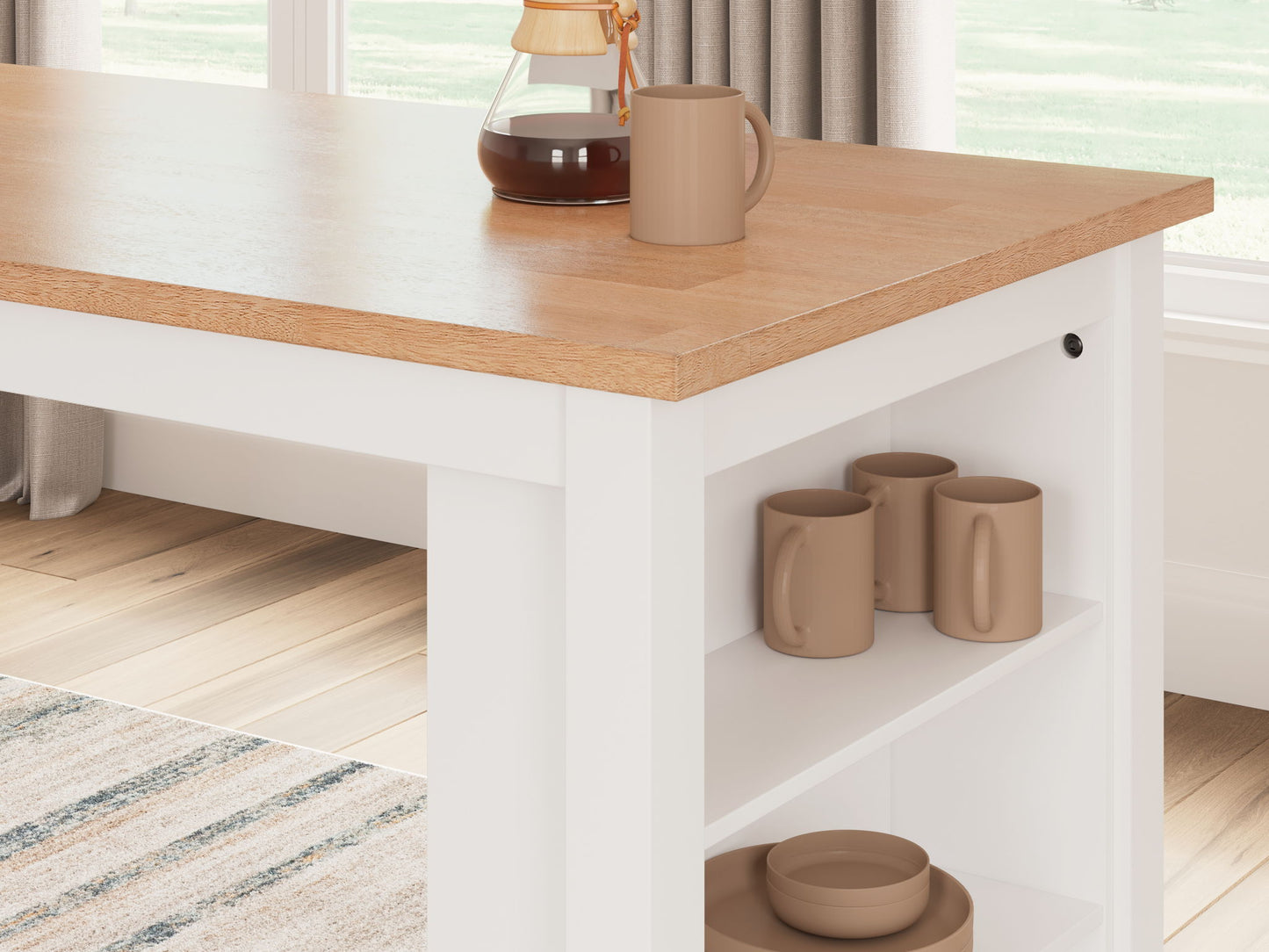 Gesthaven - Rectangular Dining Room Counter Table - Hornell Furniture Outlet