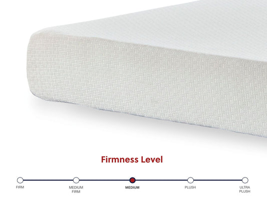 Chime 8 Inch Memory Foam - Medium Memory Foam Mattress - Hornell Furniture Outlet