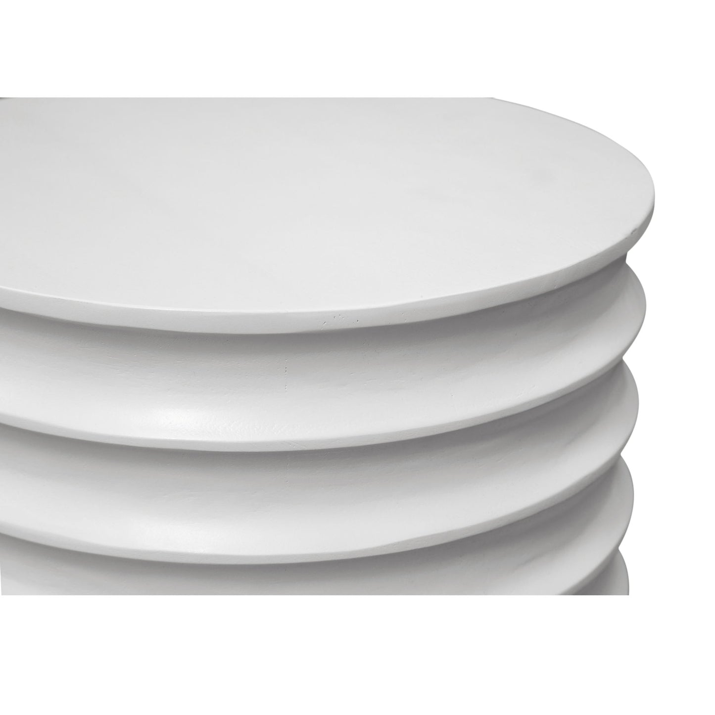 Griffin - Side Table - White - Hornell Furniture Outlet