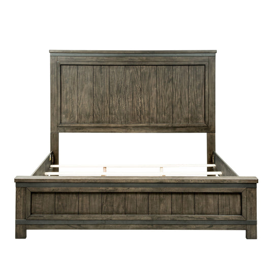 Thornwood Hills - Panel Bed, Dresser & Mirror - Hornell Furniture Outlet
