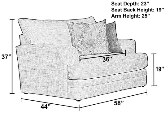 Zeller - Chair - Cream - Hornell Furniture Outlet