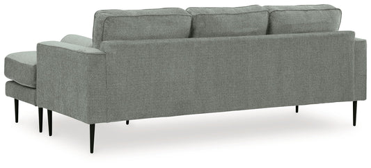 Hazela - Charcoal - Sofa Chaise - Hornell Furniture Outlet