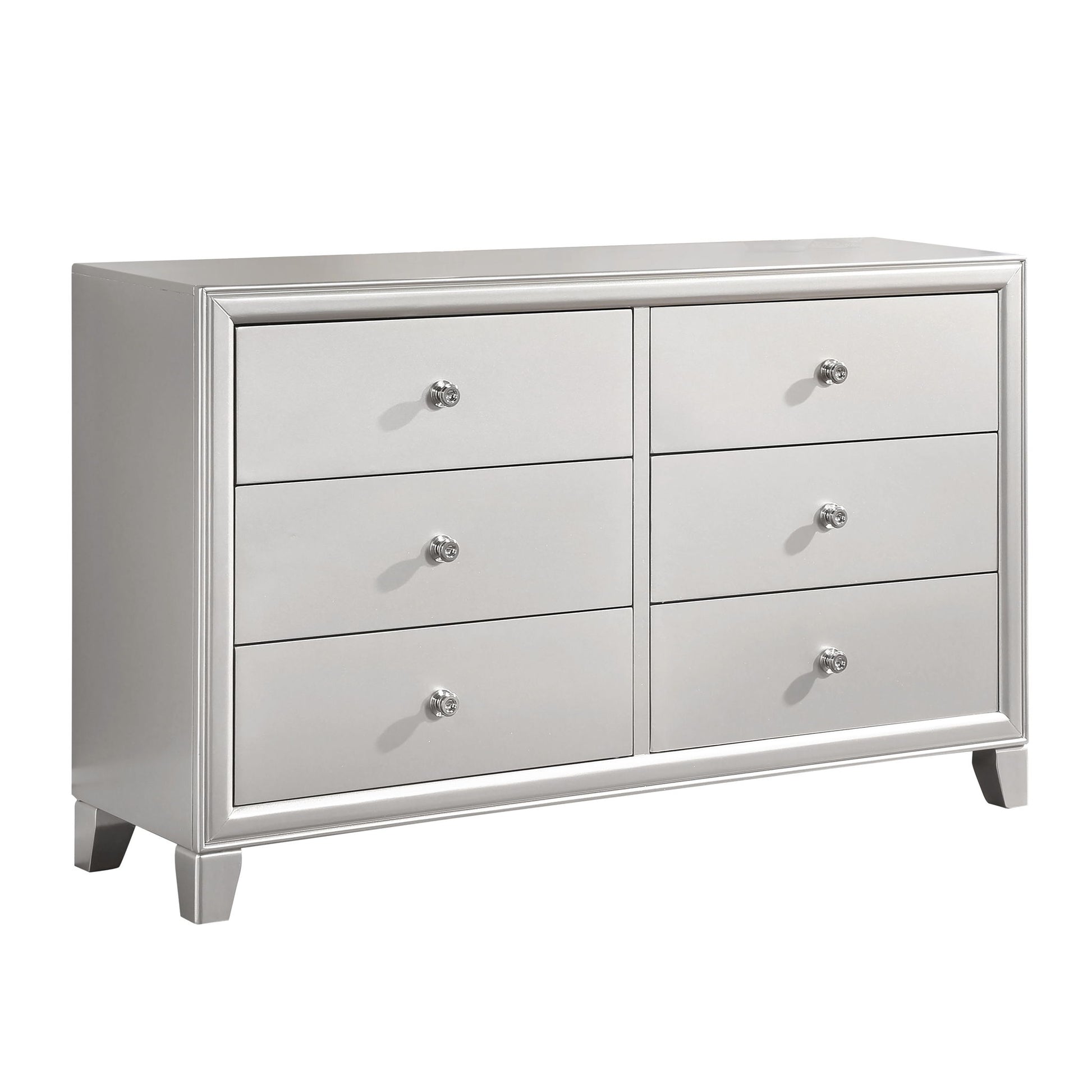 Omni - Dresser - Pearl Silver - Hornell Furniture Outlet