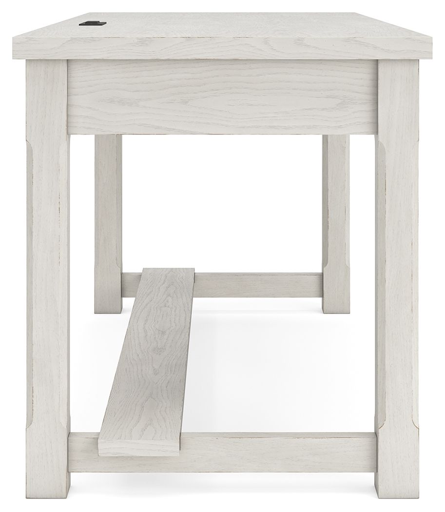 Robbinsdale - Antique White - Home Office Desk - Hornell Furniture Outlet