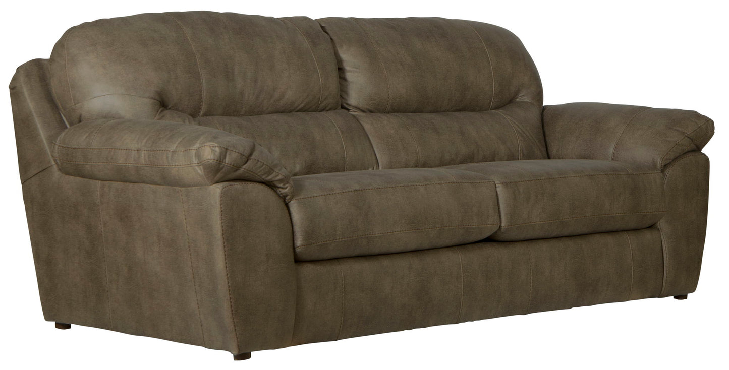 Bradshaw - Queen Sleeper - Mushroom - Hornell Furniture Outlet